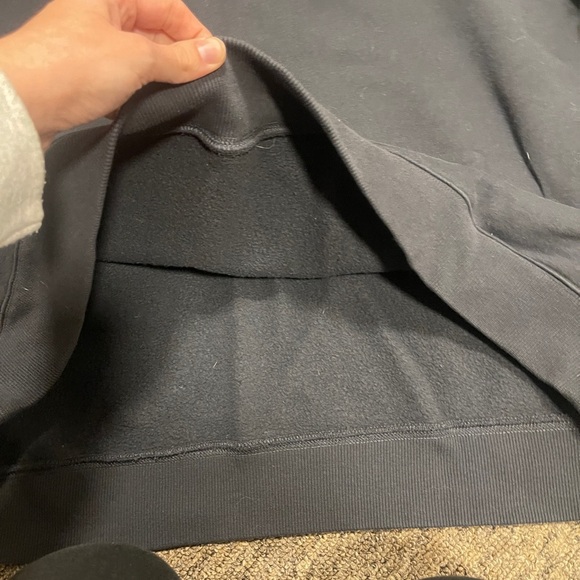 Eddie Bauer black men’s crewneck sweater size 2XL warm winter - Picture 7 of 9